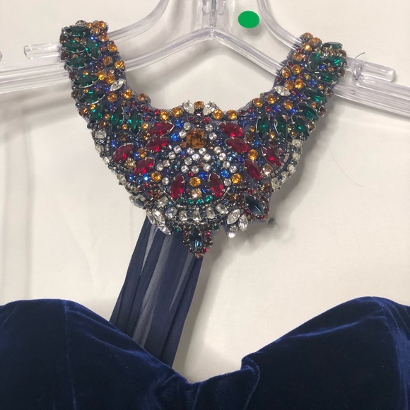 Custom Sherri Hill Couture- Worn Once - Picture 7 of 8